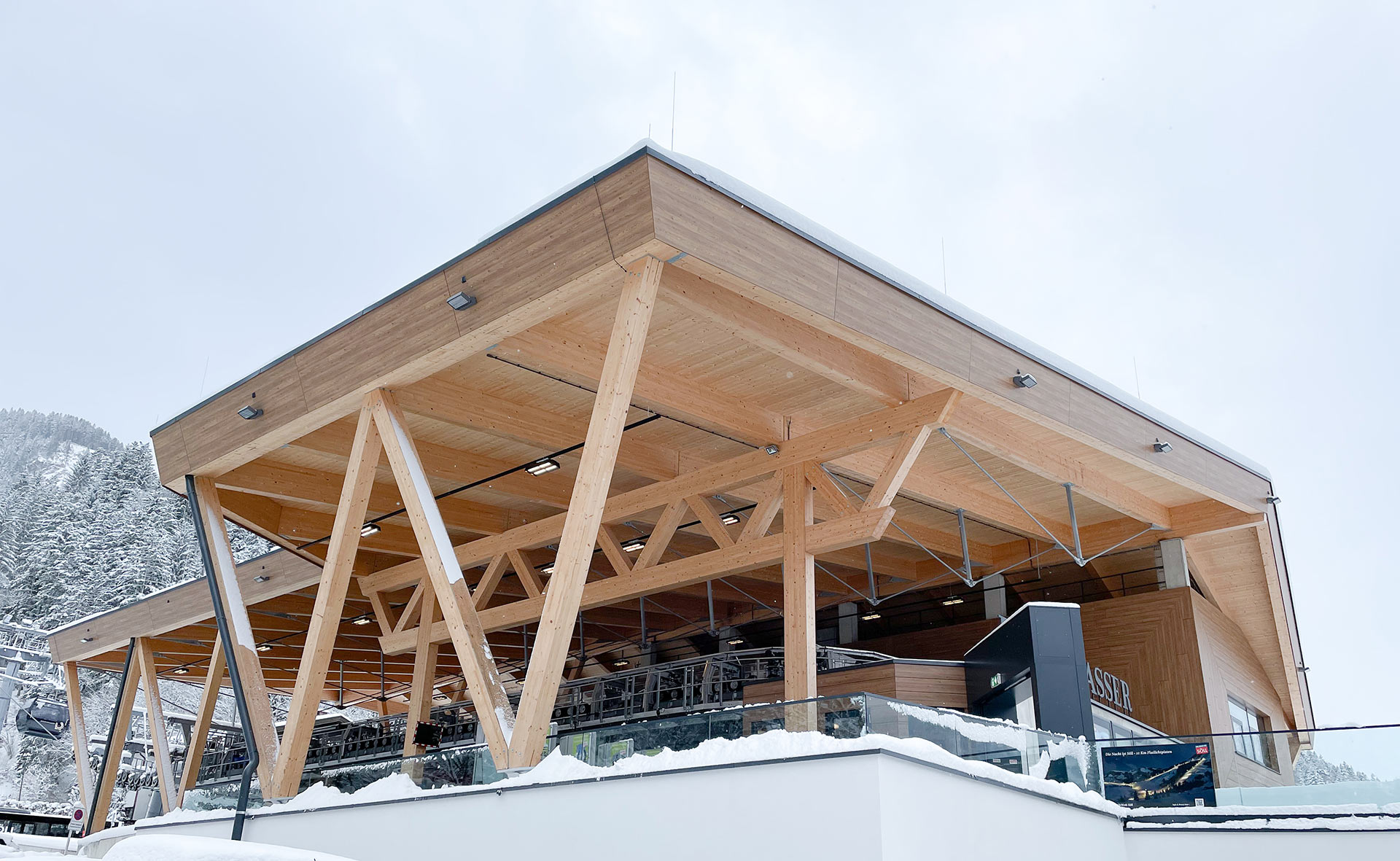 i-unit-architekten--Hexenwasser Mountain-Station, Söll, Tyrol, Austria